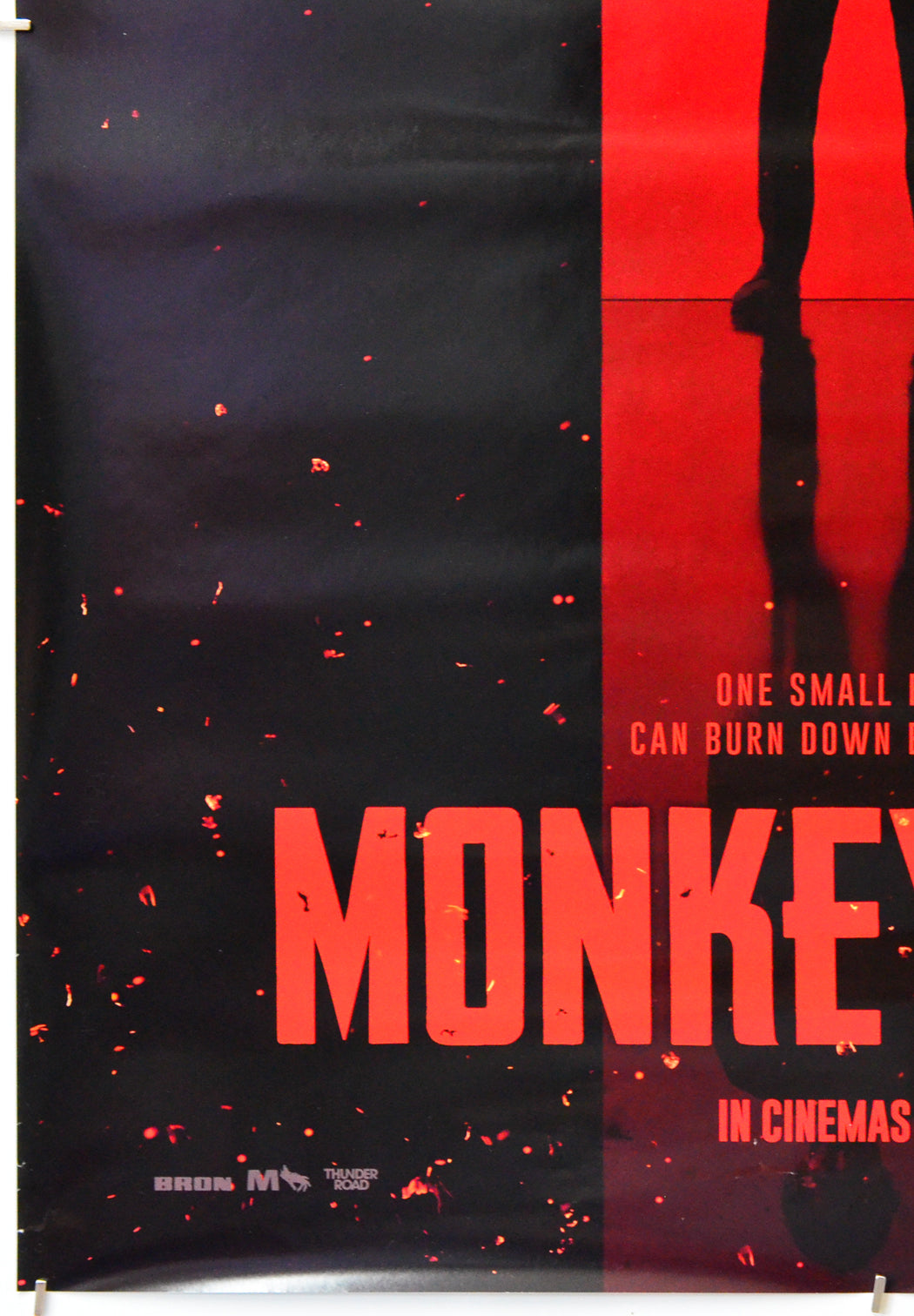 Monkey Man (Bottom Left) Cinema One Sheet Movie Poster 