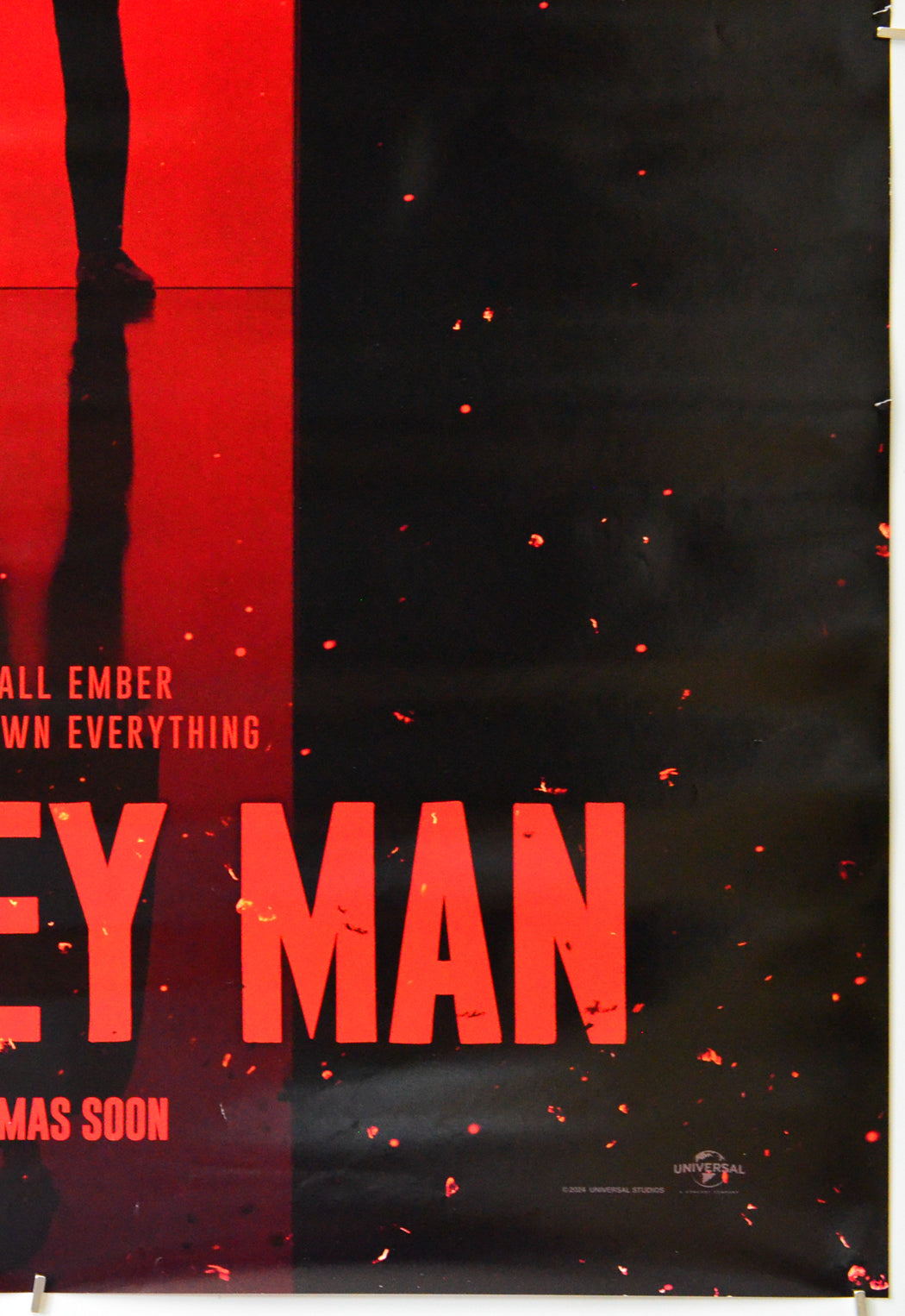 Monkey Man (Bottom Right) Cinema One Sheet Movie Poster 
