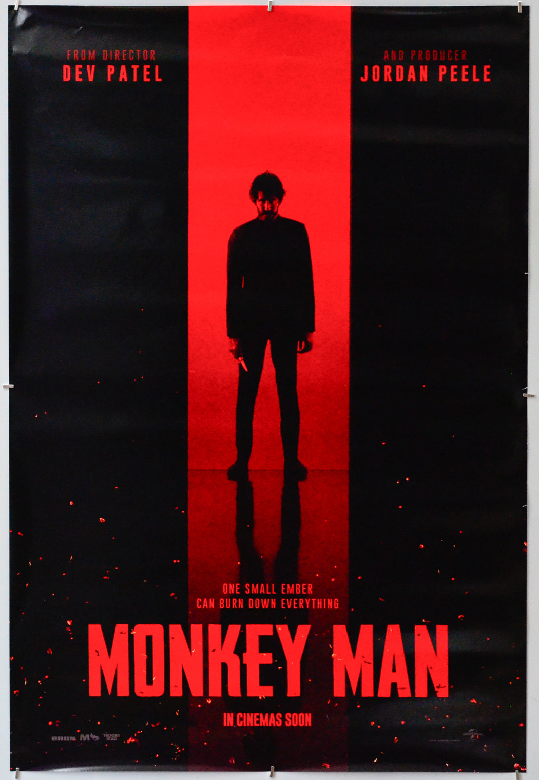 Monkey Man - Original One Sheet Poster - Film Poster - Movie Poster 