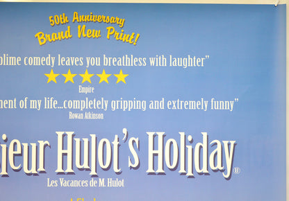 MONSIEUR HULOT’S HOLIDAY (Top Right) Cinema Quad Movie Poster 