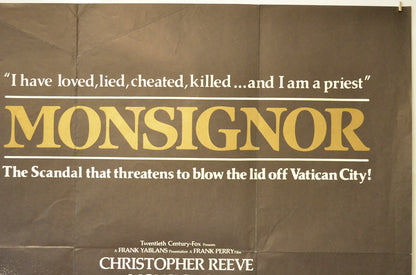 MONSIGNOR (Top Right) Cinema Quad Movie Poster 