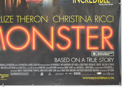 MONSTER (Bottom Right) Cinema Quad Movie Poster 