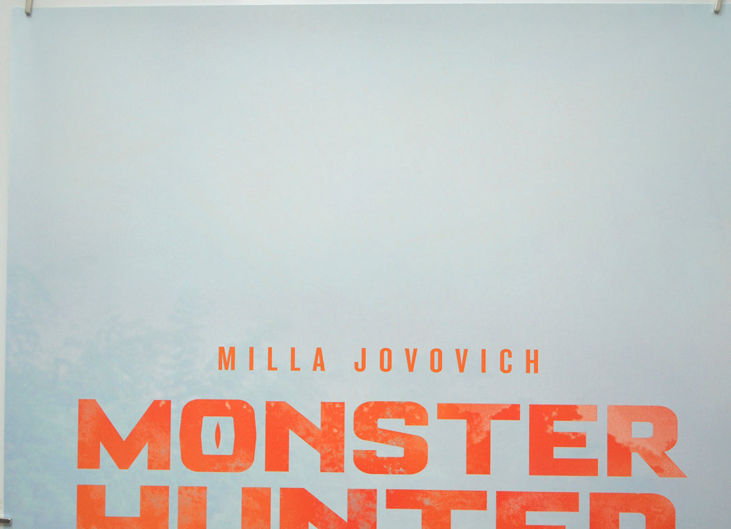 MONSTER HUNTER (Top Left) Cinema Quad Movie Poster 