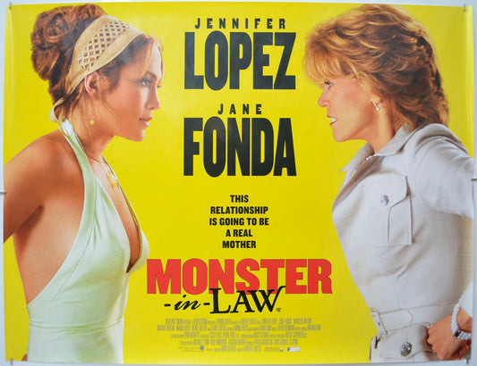 Monster-In-Law Original Quad Poster - Film Poster - Movie Poster