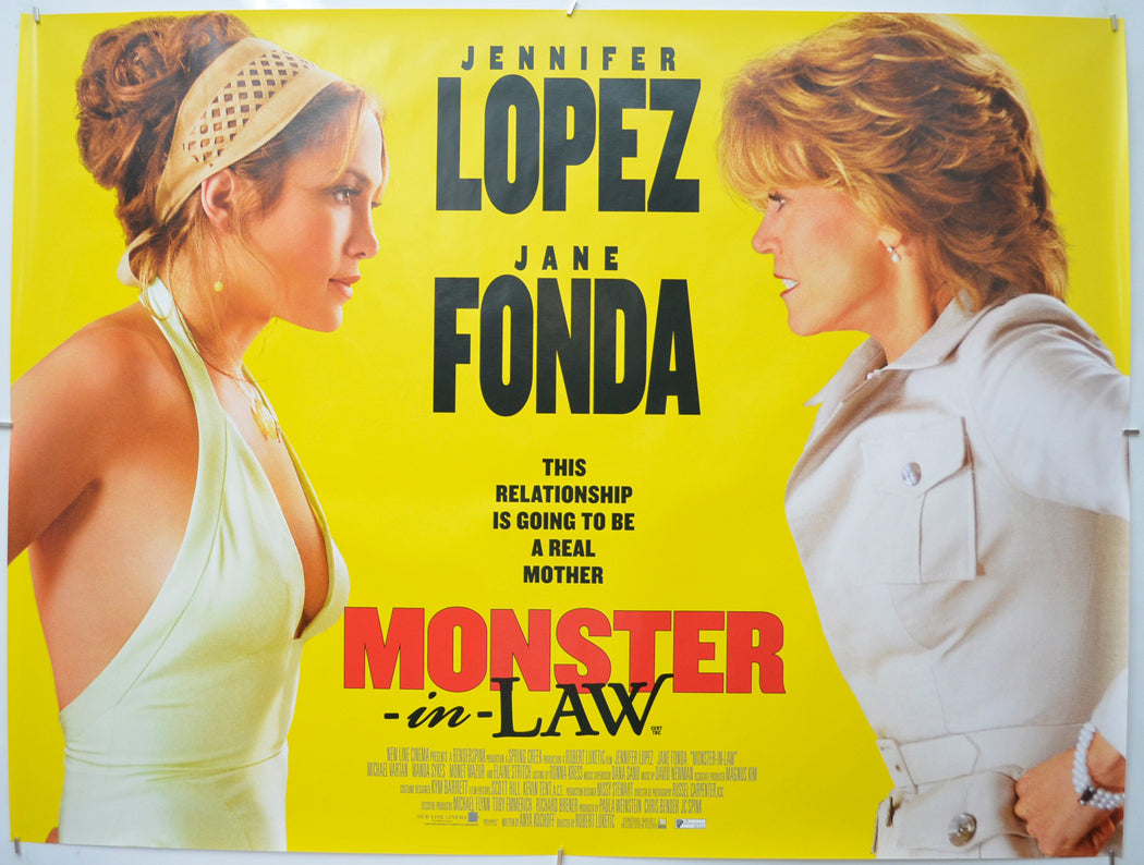 Monster-In-Law Original Quad Poster - Film Poster - Movie Poster