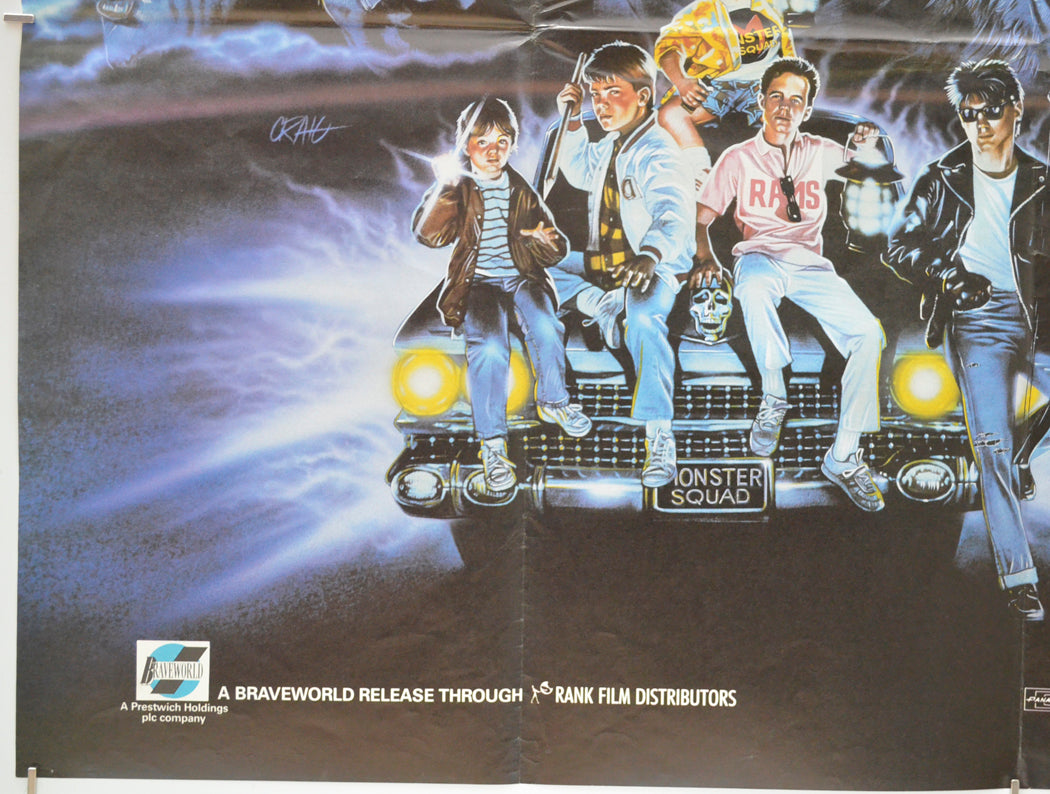 THE MONSTER SQUAD (Bottom Left) Cinema Quad Movie Poster 