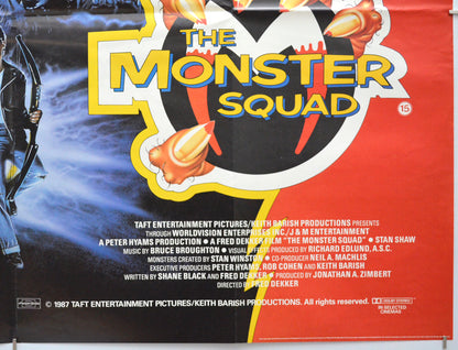 THE MONSTER SQUAD (Bottom Right) Cinema Quad Movie Poster 