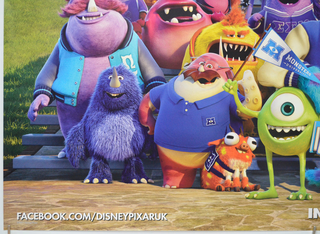 Monsters University (Bottom Left) Cinema Quad Movie Poster 