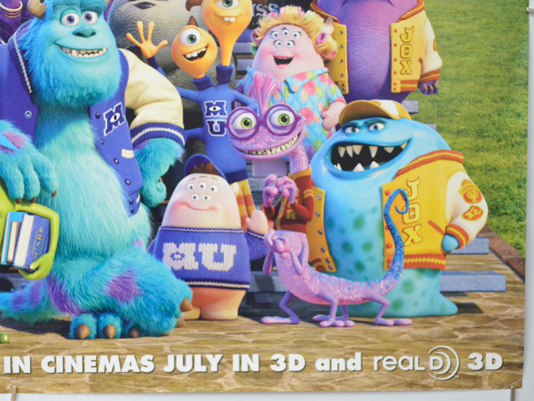 Monsters University (Bottom Right) Cinema Quad Movie Poster 