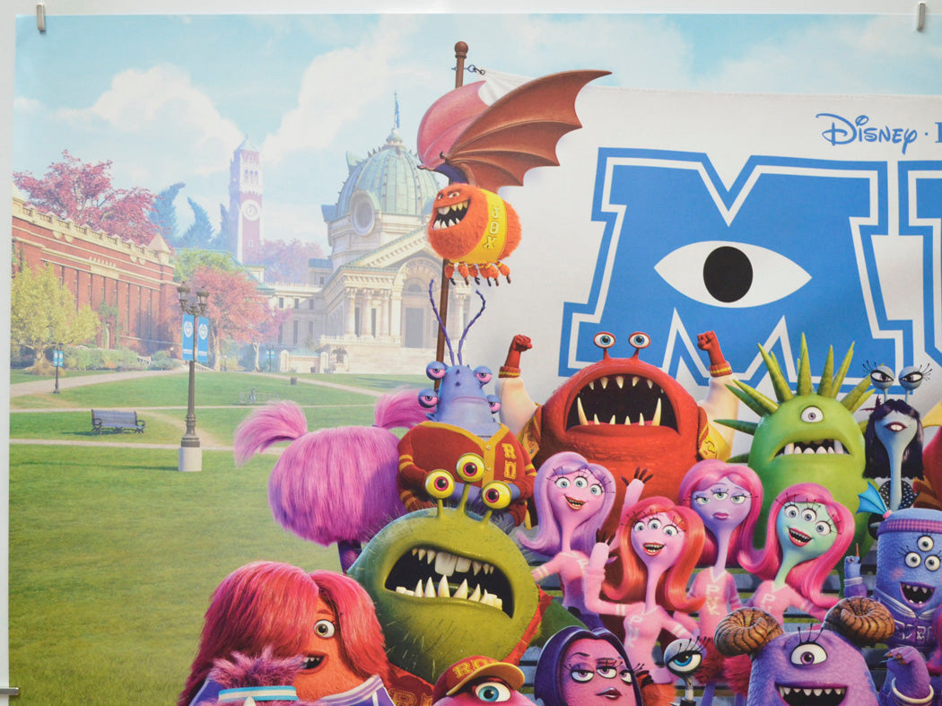 Monsters University (Top Left) Cinema Quad Movie Poster 