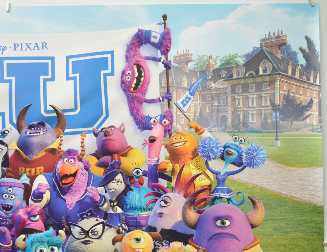 Monsters University (Top Right) Cinema Quad Movie Poster 