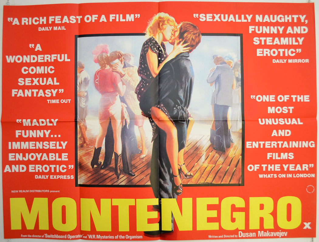 Montenegro  Original British Quad Poster - Film Poster - Movie Poster 