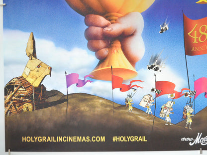 MONTY PYTHON AND THE HOLY GRAIL (Bottom Left) Cinema Quad Movie Poster 