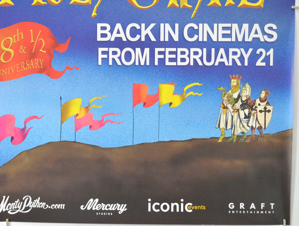 MONTY PYTHON AND THE HOLY GRAIL (Bottom Right) Cinema Quad Movie Poster 