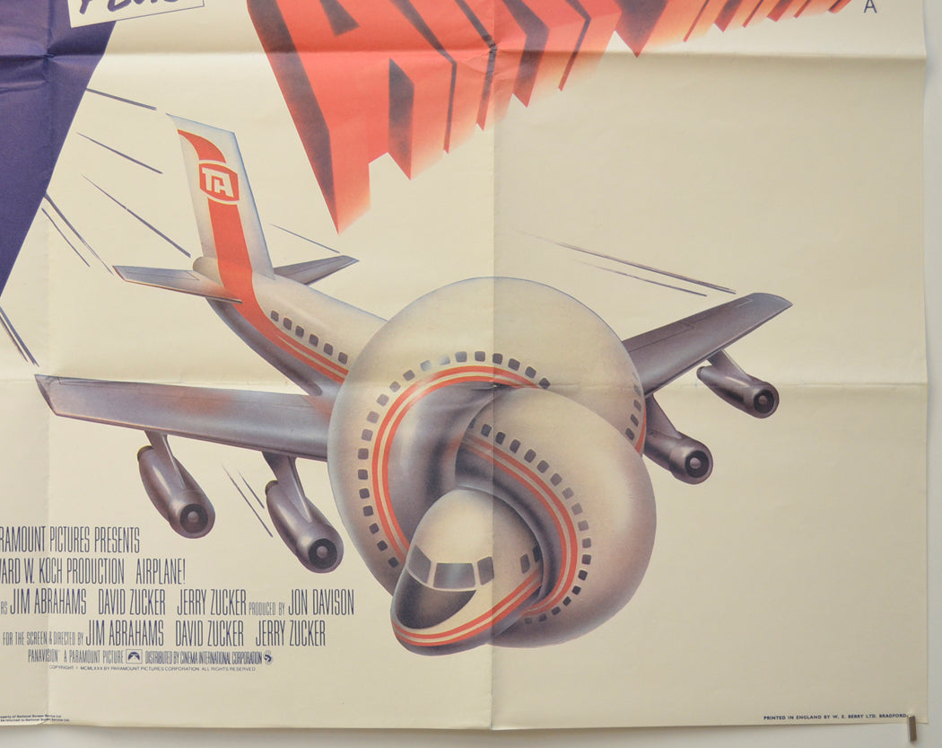 MONTY PYTHON’S LIFE OF BRIAN / AIRPLANE (Bottom Right) Cinema Quad Movie Poster 