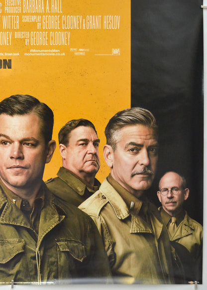 THE MONUMENTS MEN (Bottom Right) Cinema One Sheet Movie Poster 