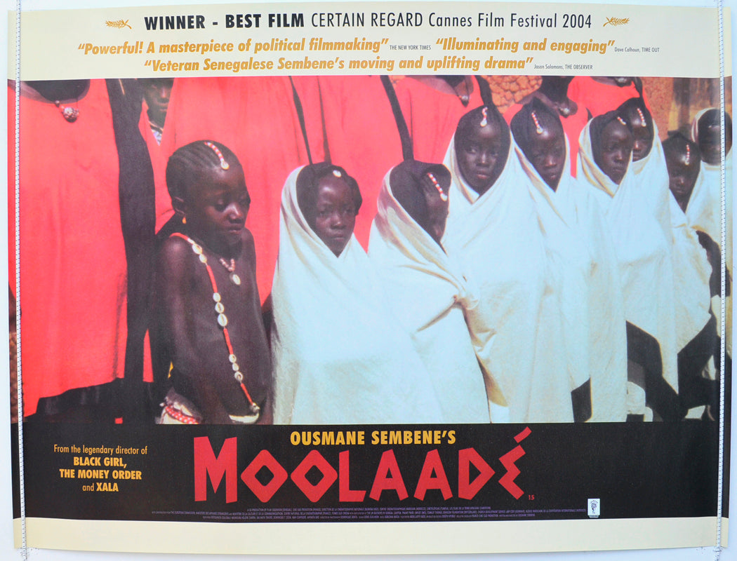 Moolaade  Original British Quad Poster - Film Poster - Movie Poster 