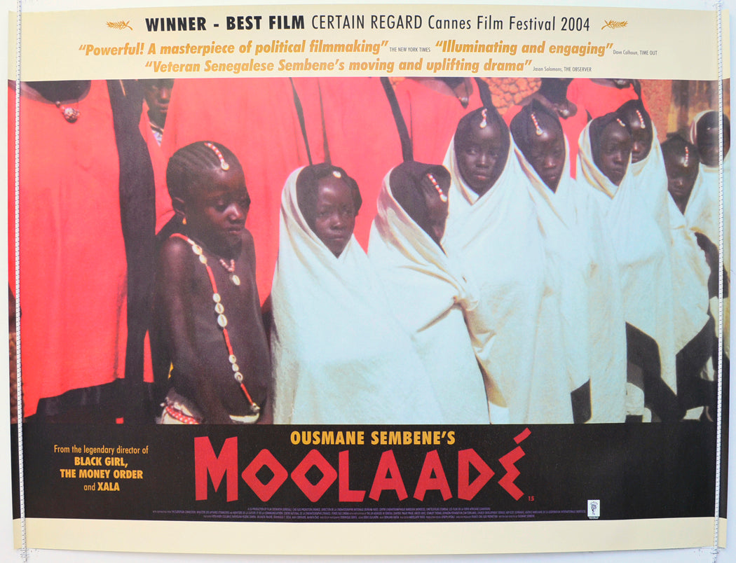 Moolaade  Original British Quad Poster - Film Poster - Movie Poster 