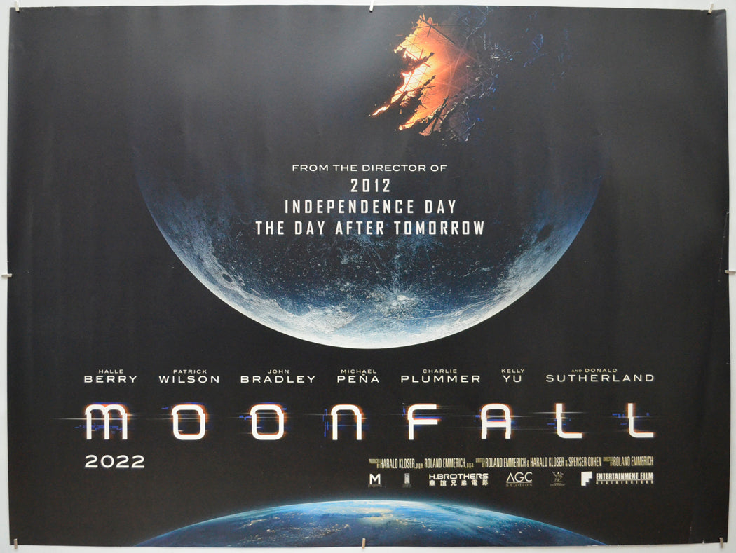 Moonfall Original Quad Poster - Film Poster - Movie Poster