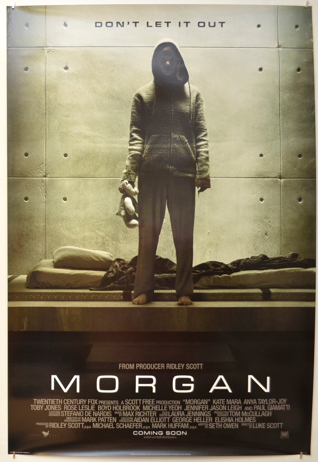 Morgan Original One Sheet Poster - Film Poster - Movie Poster