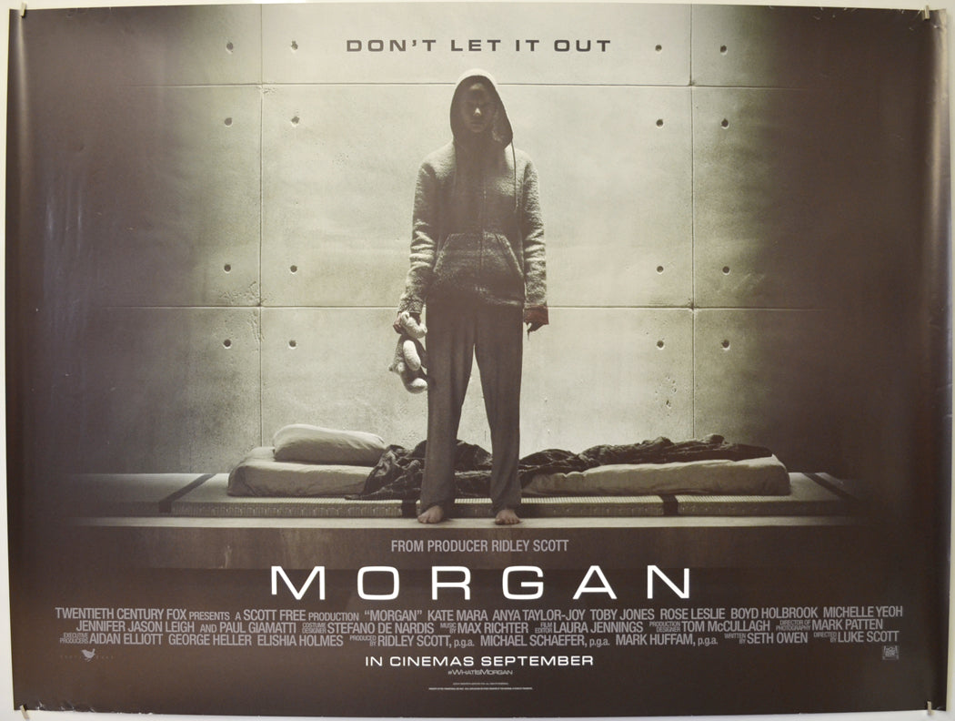 Morgan Original Quad Poster - Film Poster - Movie Poster