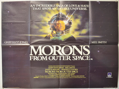 Morons From Outer Space  Original Quad Poster - Film Poster - Movie Poster