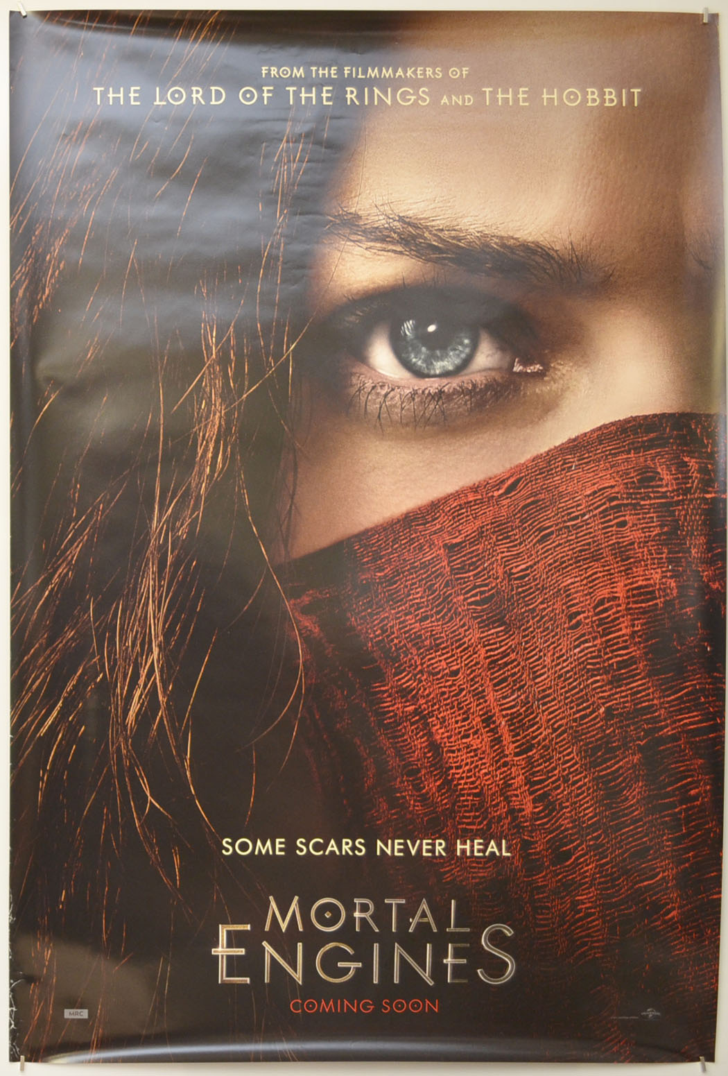 Mortal Engines (Teaser / Advance Version)  Original One Sheet Poster - Film Poster - Movie Poster