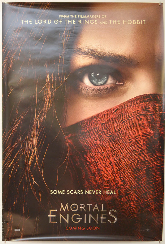 Mortal Engines (Teaser / Advance Version)  Original One Sheet Poster - Film Poster - Movie Poster