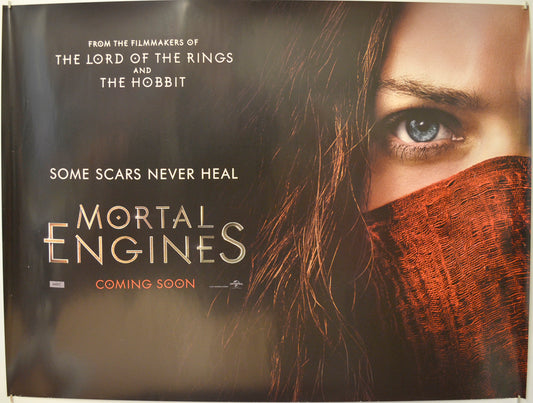 Mortal Engines (Teaser / Advance Version)  Original Quad Poster - Film Poster - Movie Poster