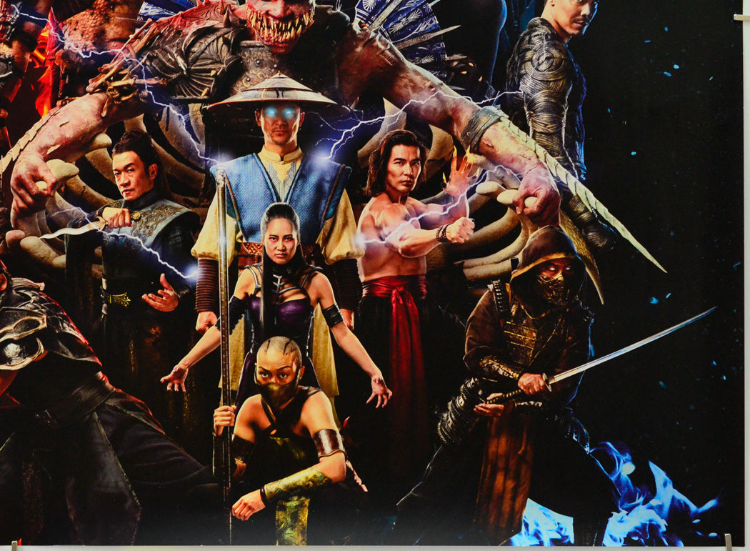 Mortal Kombat II (Bottom Right) Cinema Quad Movie Poster 