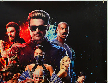 Mortal Kombat II (Top Right) Cinema Quad Movie Poster 