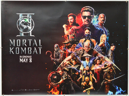 Mortal Kombat II - Original Quad Poster - Film Poster - Movie Poster