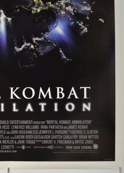 MORTAL KOMBAT ANNIHILATION (Bottom Right) Cinema One Sheet Movie Poster 