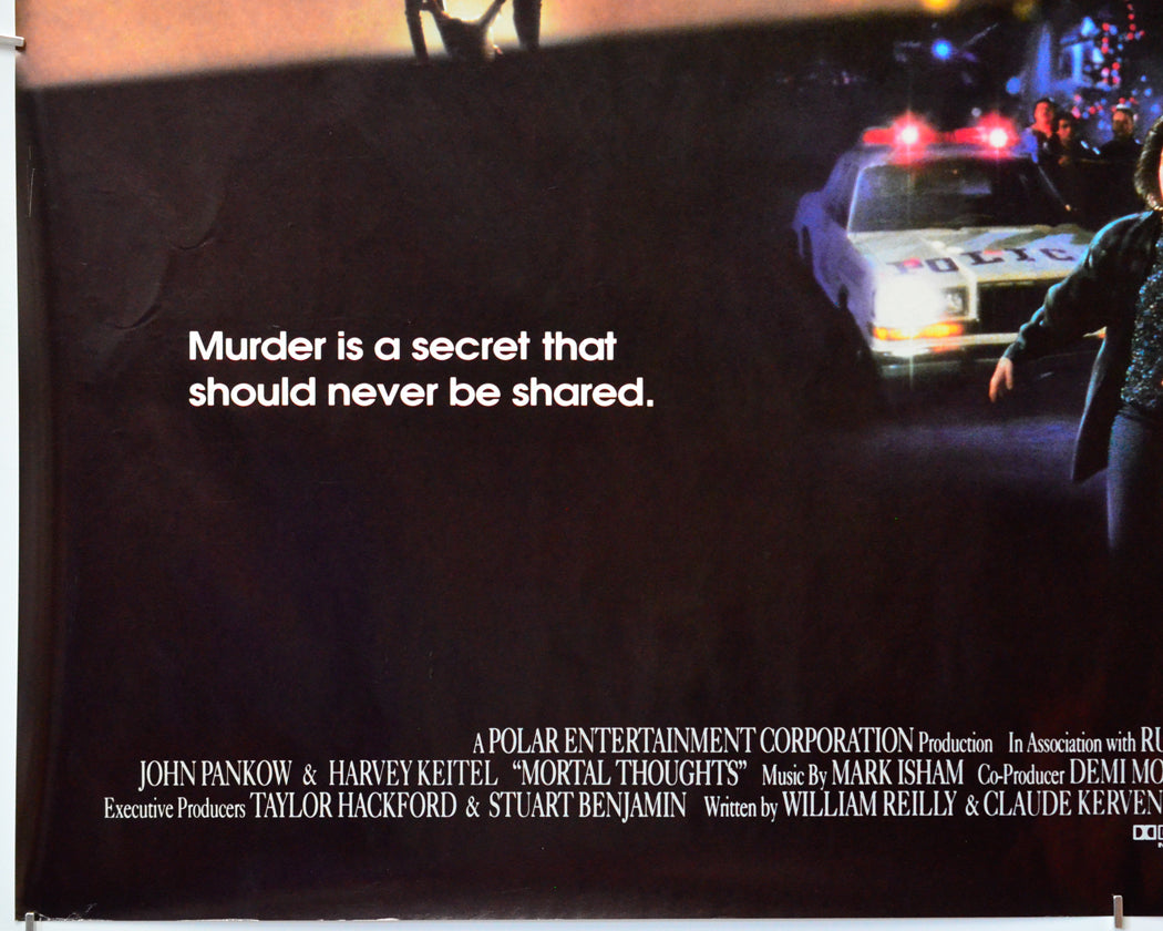Mortal Thoughts (Bottom Left) Cinema Quad Movie Poster 