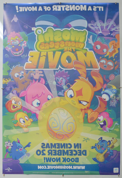 MOSHI MONSTERS: THE MOVIE (Back) Cinema One Sheet Movie Poster 