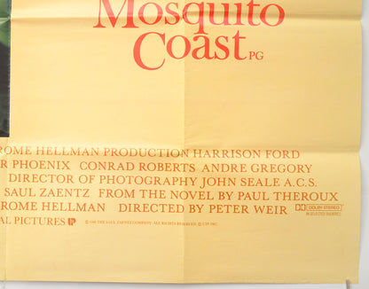 THE MOSQUITO COAST (Bottom Right) Cinema Quad Movie Poster 