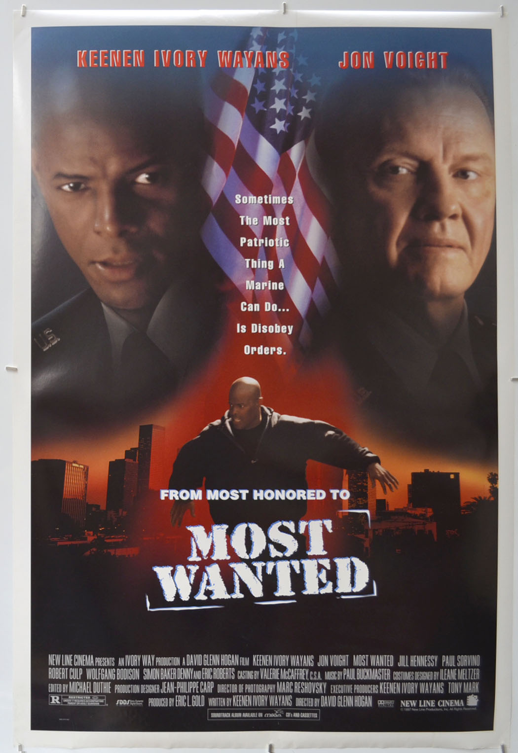 Most Wanted Original One Sheet Poster - Film Poster - Movie Poster