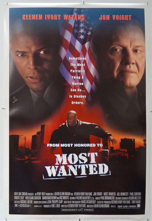 Most Wanted Original One Sheet Poster - Film Poster - Movie Poster