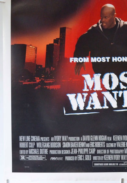 MOST WANTED (Bottom Left) Cinema One Sheet Movie Poster 