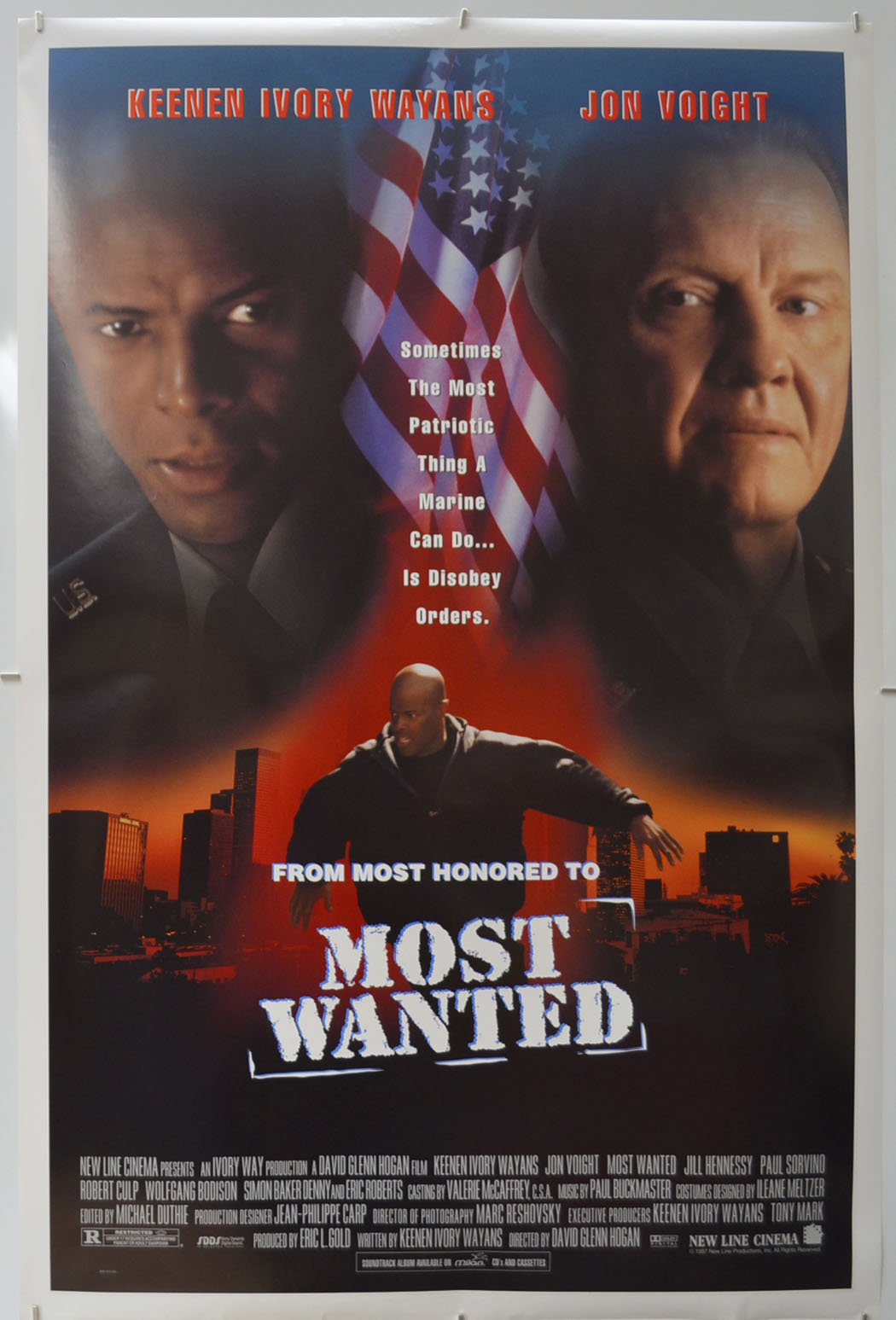 Most Wanted Original One Sheet Poster - Film Poster - Movie Poster