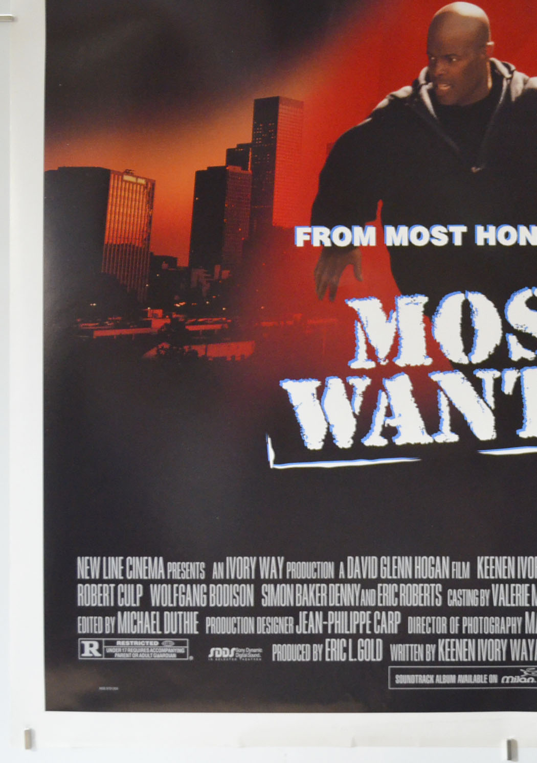 MOST WANTED (Bottom Left) Cinema One Sheet Movie Poster 