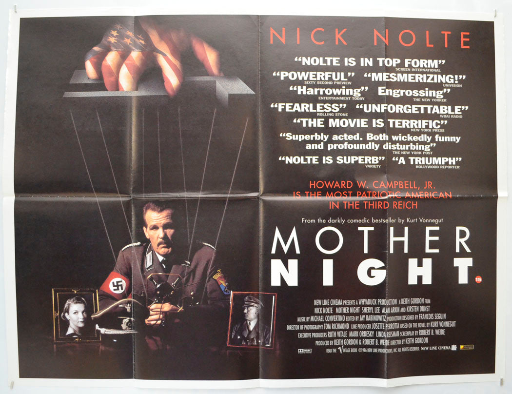 Mother Night Original Quad Poster - Film Poster - Movie Poster