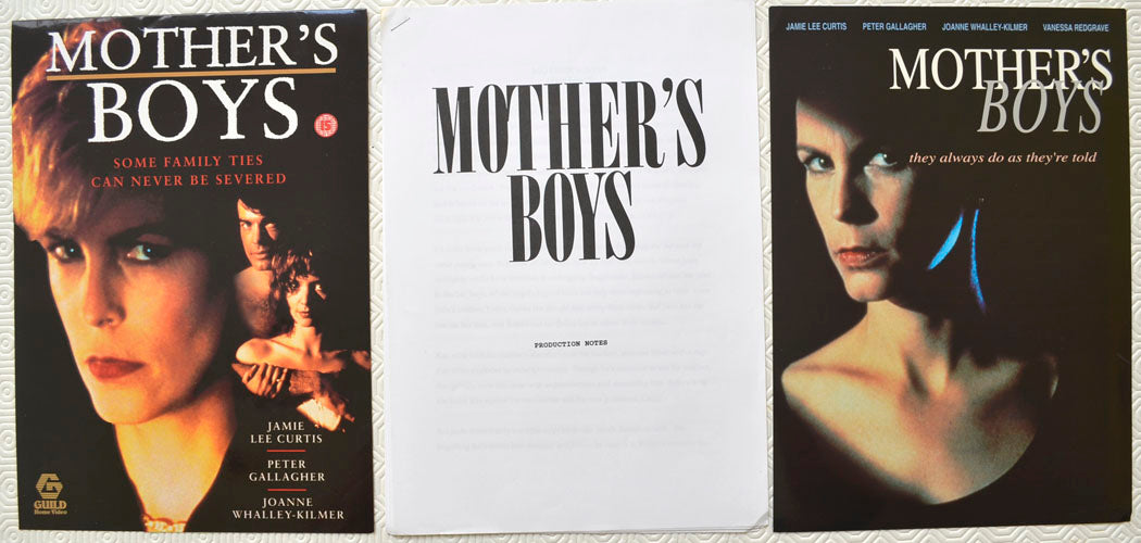 MOTHER’S BOYS Original Cinema Press Kit 