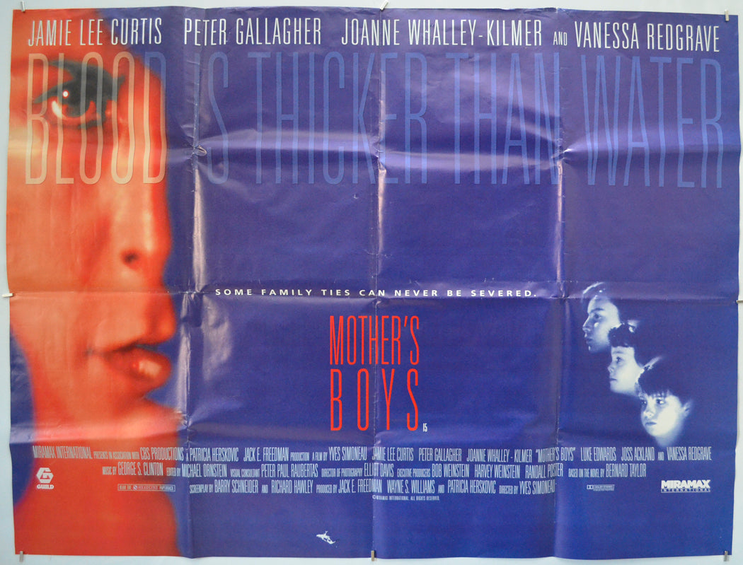 Mother's Boys  Original Quad Movie Poster  