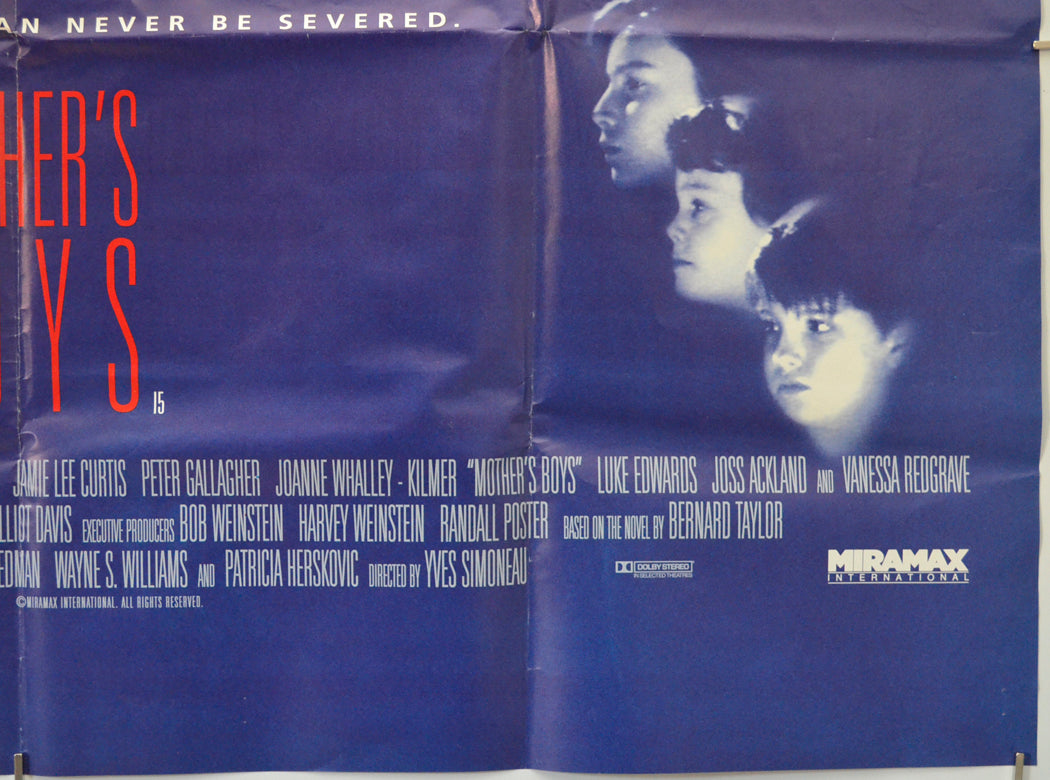 MOTHER’S BOYS (Bottom Right) Cinema Quad Movie Poster 