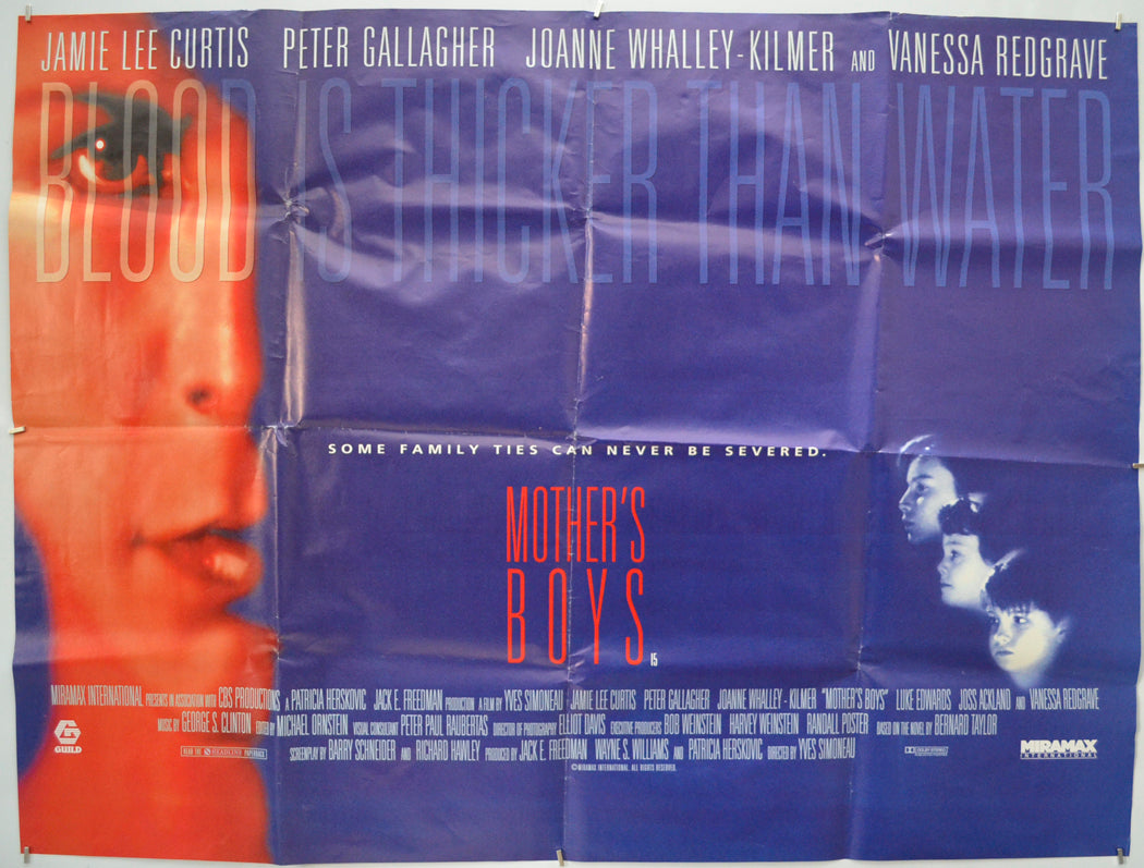 Mother's Boys  Original Quad Movie Poster  