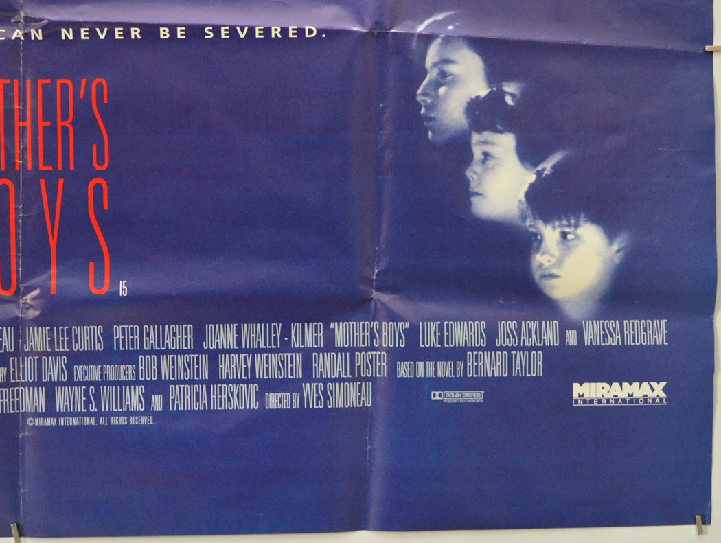 MOTHER’S BOYS (Bottom Right) Cinema Quad Movie Poster 