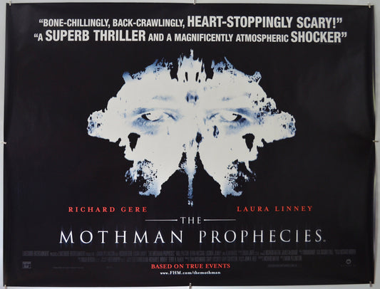 The Mothman Prophecies Original Quad Poster - Film Poster - Movie Poster  