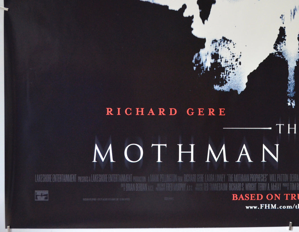 THE MOTHMAN PROPHECIES (Bottom Left) Cinema Quad Movie Poster 