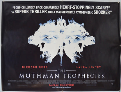 The Mothman Prophecies - Original Quad Poster - Film Poster - Movie Poster